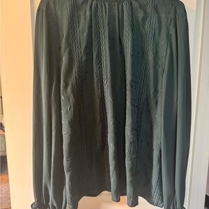 Gibson Latimer Green Blouse